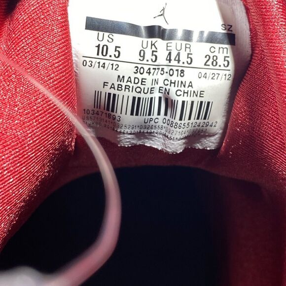 Jordan 7 Retro Raptor 2012 Size 10 - Picture 8 of 8